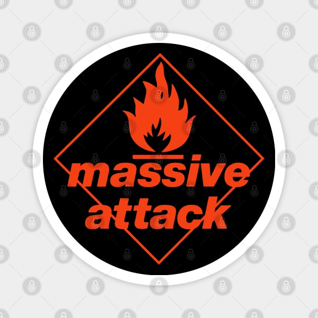 Massive Attack Magnet by Pop Fan Shop